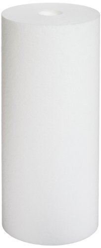 6-pack polypropylene sediment water filter cartridges, 1 micron, 10 x 4.5 inches, compatible with DGD-2501