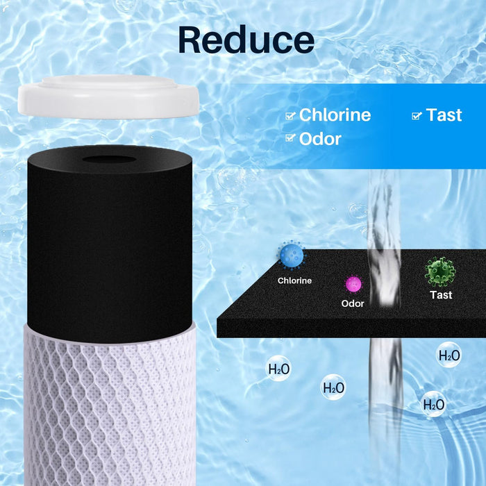 CFS Compatible with WCBCS975RV Carbon Block Water Filter Cartridge
