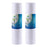 2-pack sediment water filter cartridges, 5 micron, white, compatible with GE FXUSC, GXWH01C, and GXWH08C models