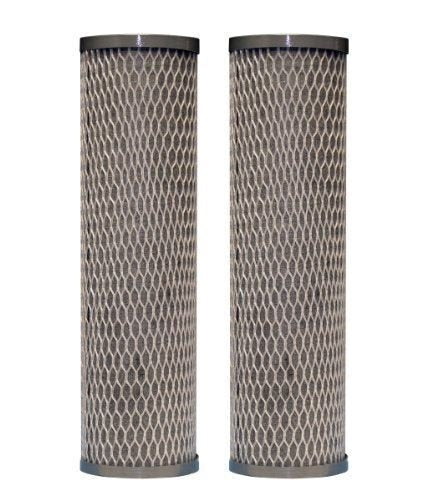 4-pack universal whole house carbon-wrap filter cartridges, compatible with WFPFC8002 models