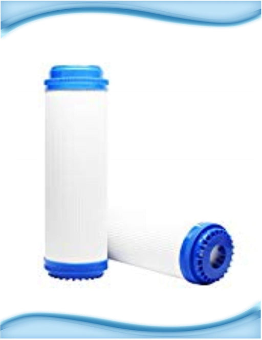 Granular activated carbon water filter cartridge, 2.5 x 9.75 inches, compatible with WHKF-GAC and WHCF-GAC models