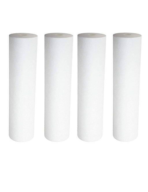 4-pack 1-micron sediment water filter cartridges, compatible with Flow-Pro 1M-4PK