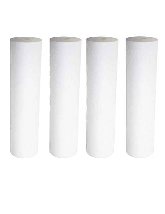 4-pack 1-micron sediment water filter cartridges, compatible with Flow-Pro 1M-4PK