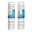 CFS – Grooved Water Filter Cartridges Compatible with AP110-NP Models – Whole House Replacement Water Filter Cartridge – 5 Micron – White
