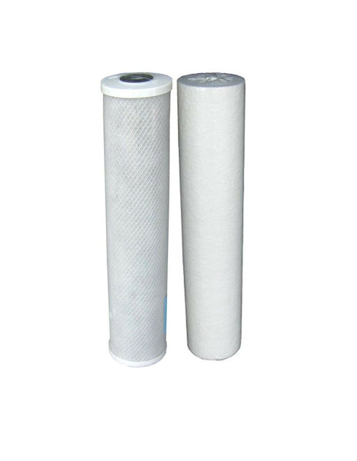 Big Blue 20 x 4.5 inch whole house sediment and carbon water filter cartridge