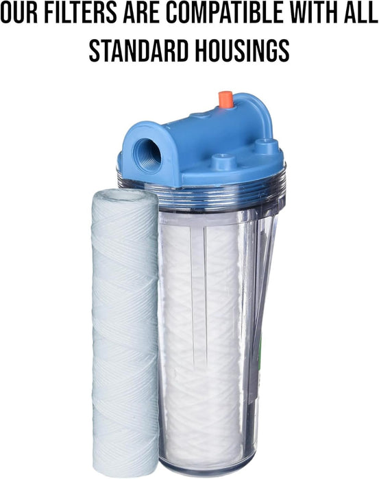 CFS String Wound Sediment Filter – 40 Pack – 5 Micron – Fits RS5-DS