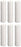 CFS Sediment Water Filter Cartridges 6-Pack – 2.5" x 9-7/8" – 5 Micron – Whole House & Reverse Osmosis – Fits SDC-25-1005