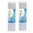 2-pack whole house carbon block water filter cartridges, 10 inch, 0.5 micron, compatible with OptiPure CTOS-10 models, reduces bad taste
