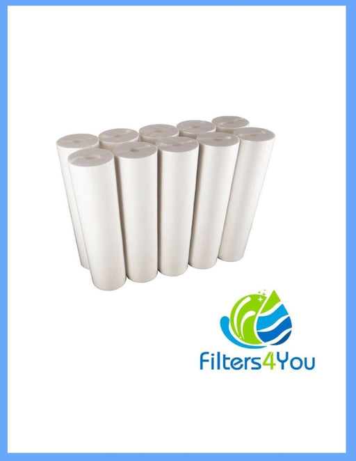 12-pack sediment filter cartridges, 25 micron, 20 x 2.5 inches, compatible with Hydro Cure Deluxe systems