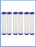 Compatible for HDX HDX2PF4 Compatible Pleated Household Water Filters 6 pack: Reduces Sediment