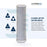 CFS Coconut Carbon Block Water Filters 4-Pack – 2.5" x 10" – 5 Micron – Reduces Chlorine Taste & Odor – Fits CB-25-1005