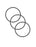 3-pack replacement O-rings compatible with Shurflo 9417809 filter housings