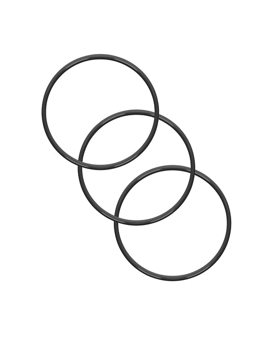 3-pack replacement O-rings compatible with Shurflo 9417809 filter housings