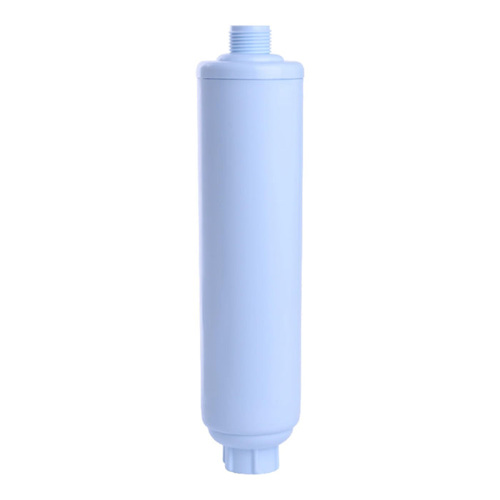 Inline RV water filter, compatible with WCBCS-975-RV and 40043 models, GAC and KDF filtration media