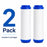 CFS Granular Activated Carbon Cartridges – 2 Pack – 10" – Fits GAC-10, AP117, FXUTC