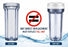CFS Clear Filter Canister Kit – 2 Carbon Block Cartridges – Fits CC-10-CA, CCI-10-CLW