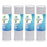CFS CB3 Carbon Block Undersink Water Filters – 4 Pack – 10" x 2.5" – Fits OT32, USM2, OB1