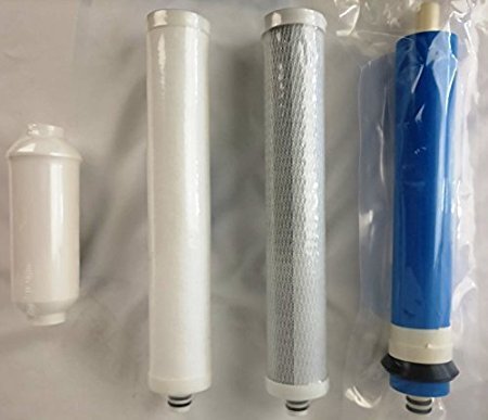 2-pack replacement filter set with membrane, compatible with AC-30 reverse osmosis systems