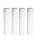 4-pack sediment water filter cartridges, 5 micron, white, compatible with WHKF-GD05, FXWTC, AP110, and KW2510G models