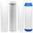 4-piece replacement filter kit with carbon block, sediment, GAC, and inline cartridges, compatible with Krystal Pure KR15 RO systems