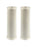 2-pack activated carbon block water filter cartridges, compatible with Ecosoft countertop filter models, reduces bad taste and odor