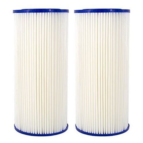 2-pack big blue whole house water filters, compatible with GE SmartWater FXHSC, R30-BB, and RS6 models