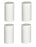 4) AP810 Replacement Whole House Water Filter, Compatible for 3M Aqua-Pure AP810, AP801, WHKF-GD25BB, 5 Micron