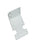 Single mounting bracket for standard 2.5-inch water filter housings