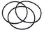 Replacement O-rings for 10 and 20 inch Big Blue water filter housings, part #ORBX2