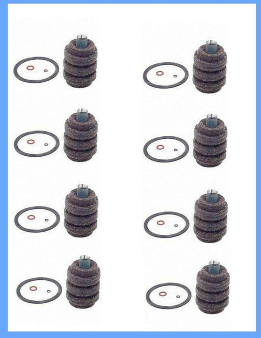 8-pack wool fuel oil filters compatible with Unifilter 1A-25A, 77, XF-25, 8055, F-300, and A-77 models