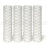 4-pack string-wound sediment water filter cartridges, 5 micron, 9.75 x 2.5 inches, for 10-inch whole house housings