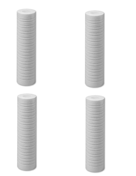 Grooved dirt and sediment water filter cartridge, 5 micron, compatible with WHKF-GD05, FXWTC, and AP110 models