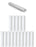 16-pack polypropylene sediment water filter cartridges, 5 micron, 10 inches, compatible with GXWH04F models