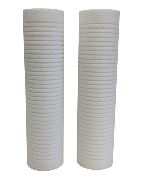 2-pack universal heavy/coarse water filter cartridges, white, compatible with AquaPure AP124 models
