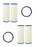 Compatible Filters for GXWH30C, GXWH35F, GXWH40L Replacement Pleated Filter Cartridges, WS03X10039 Replacement O-Rings