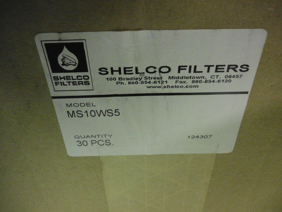 (30) Shelco Filters MS10WS5 Micron Wound Sediment Cartridge for High Temperature