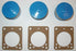 3-pack oil burner strainer kits with gaskets, compatible with Suntec and Beckett models, includes parts A2VA7116 and A2EA6520