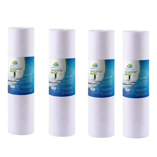 Replacement water filter cartridge, compatible with GE FXUSC, GXWH04F, GXWH20S, and GXWH40F models