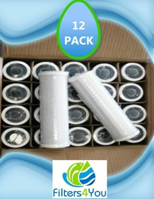 Package of 12 HF-360 Compatible Carbon Taste & Odor Reduction Filters