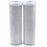4-pack grooved sediment water filter cartridges, 5 micron, 2.5 x 10 inches, compatible with SGC-25-1005 and AP110