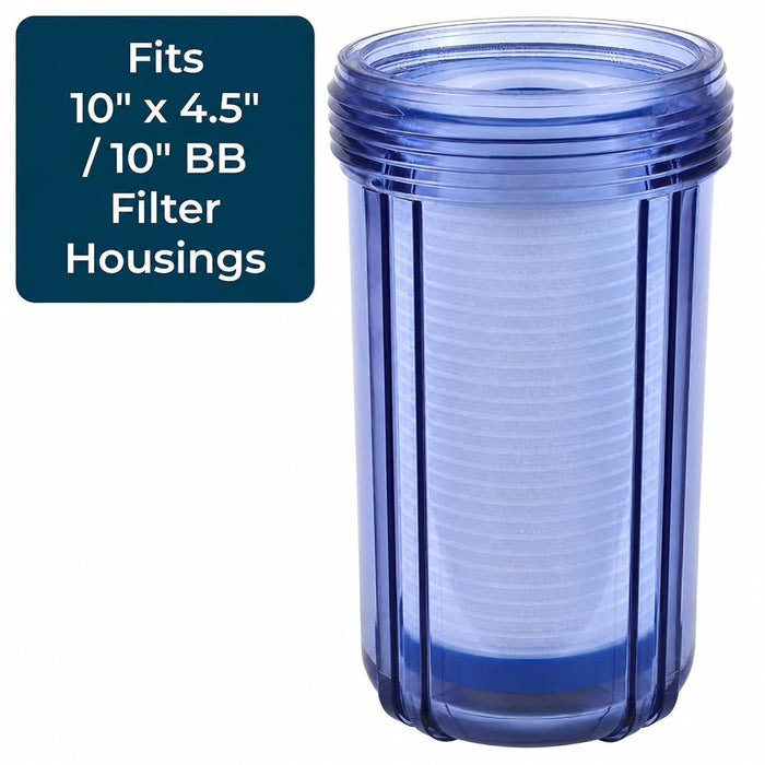 CFS Grooved Sediment Filters – 2 Pack – 5 Micron – 10 x 4.5 – Fits AP801, GXWH40L