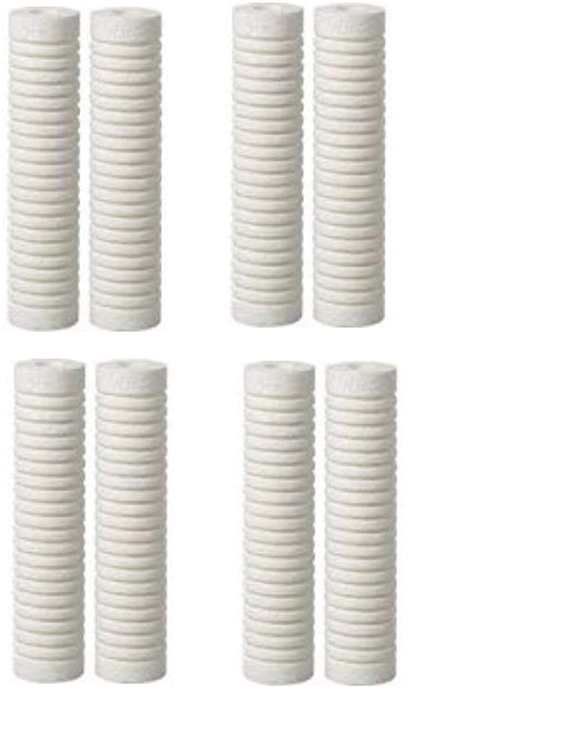 8-pack Tri-Liminator replacement pre-filter cartridges, compatible with Manitowoc K00173