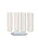 Reverse osmosis replacement filter kit with sediment, carbon block, and GAC inline cartridges, 1/4-inch quick connect, compatible with Purwater PW-RO4L