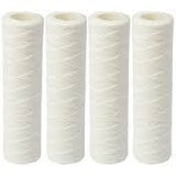 4-pack universal whole house string-wound filter cartridges, compatible with WFPFC4002 models