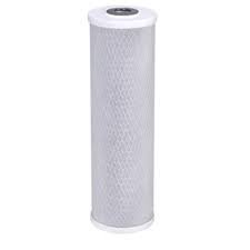 Whole house carbon block water filter cartridge, white, compatible with models 76000-76004, reduces bad taste and odor