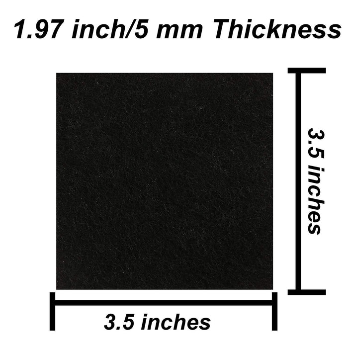 Compatible to ECO 2500 Pack of Three Replacement Carbon Filters for Kitchen Compost Collector