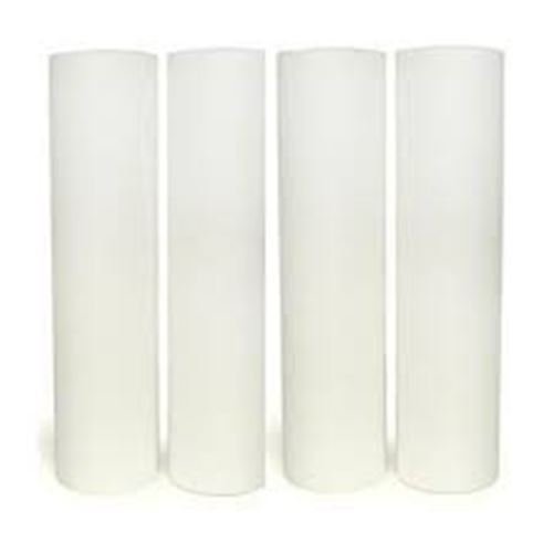 4-pack sediment water filter cartridges, 5 micron, 10 x 2.5 inches