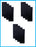 Compatible with Holmes Carbon Filters HAPF60, Filter C, 4 Pack by CFS