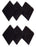 CFS Compost Caddy Carbon Filters – 6 Pack – 3" x 3" – Fits ECO 2000