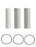 Replacement filter set compatible with APEC WFS-1000 water filtration systems